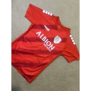 Capelli Sport Soccer Club ALBION San Diego Jersey Shirt Kid Small Red #15 Classy